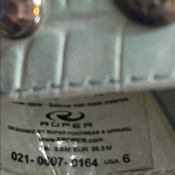 ROPER Aqua/light blue clog sandals - Picture 6 of 7